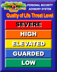 Your personal Homeland Security Alert Level meter
