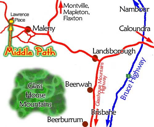 map to Middle Path
