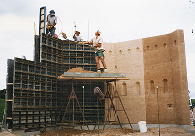 The raised earth reservoir  - a significant improvement 