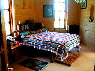 the family bed is reassembled, dusted down and put in place