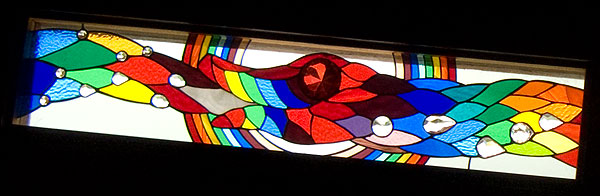 the head of The Rainbow Serpent/Ouroboros