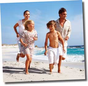 vital energy on the beach