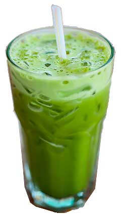 Green Thai Tea Drink - Gotu Cola ( Nam Bai Bua Bok )